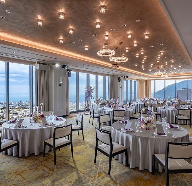 画像：披露宴会場 彗